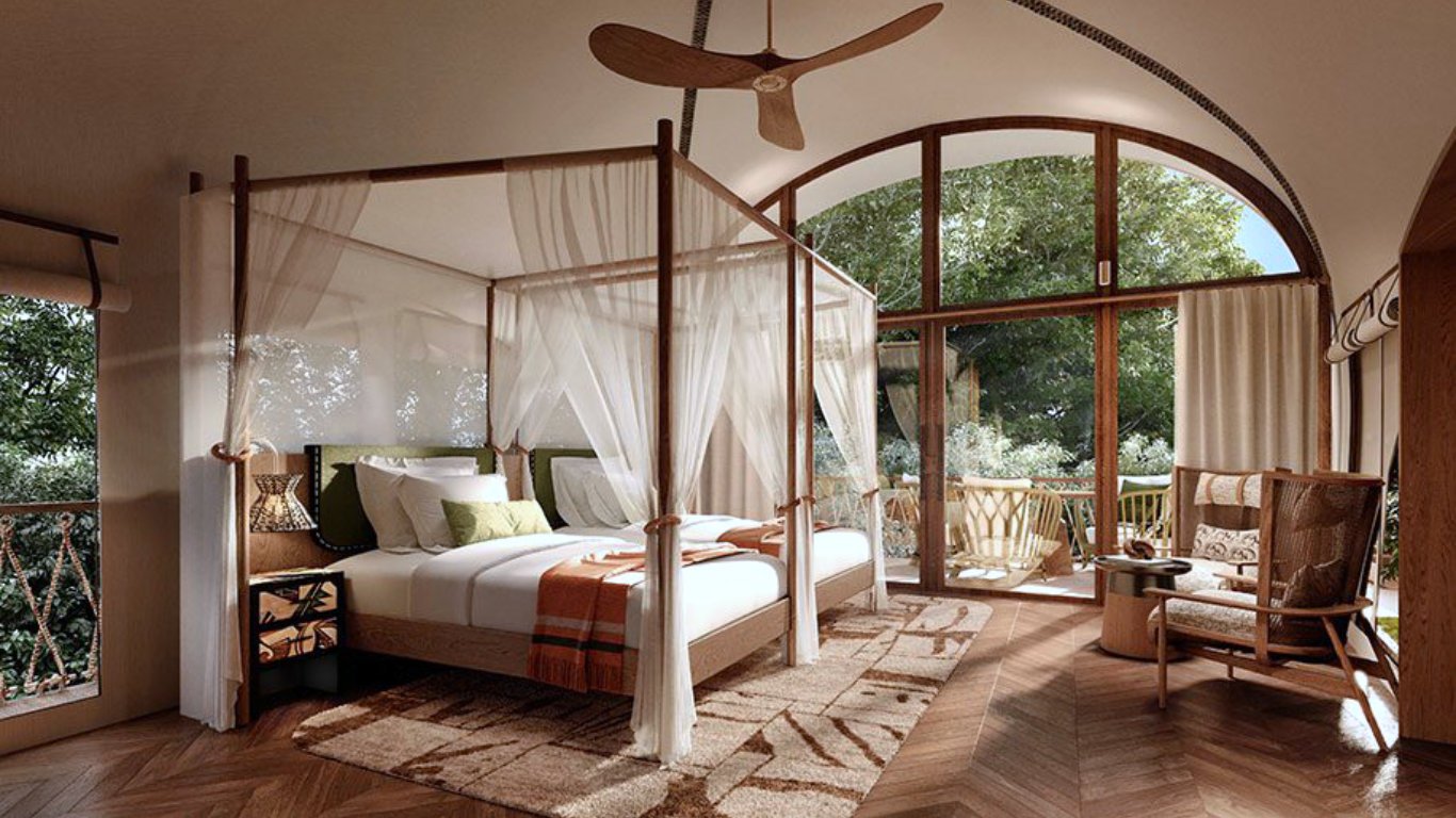 Scheduled to debut in August 2025, The Ritz-Carlton Masai Mara Safari Camp will set a new benchmark in luxury. Nestled in the shockingly beautiful Masai Mara National Reserve, this treetop retreat overlooks the famous Sand River.