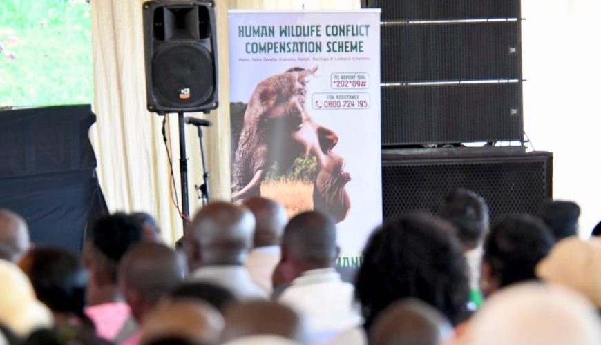 Kenyan government unveils a KES950 million Human-Wildlife Conflict Compensation Fund to address challenges of human-wildlife conflict.