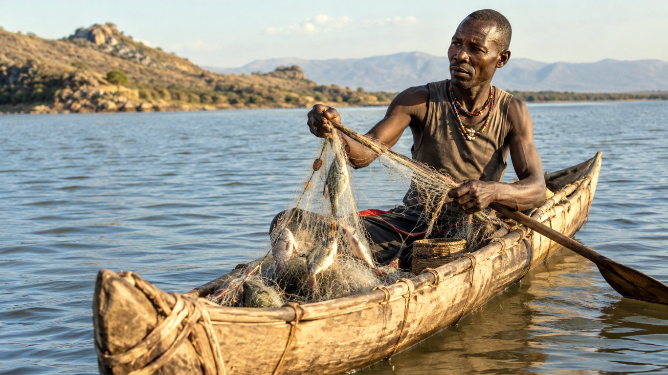 They speak the language of the Maasai and the Samburu, and then do everything those communities do not: eat fish, dig canals, farm a desert. Lake Baringo made the Il Chamus an exception. It is now rising over them.